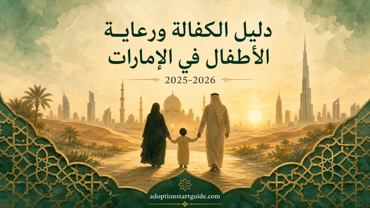 دليل الكفالة والاحتضان في الإمارات — خارطة الطريق الشرعية والقانونية