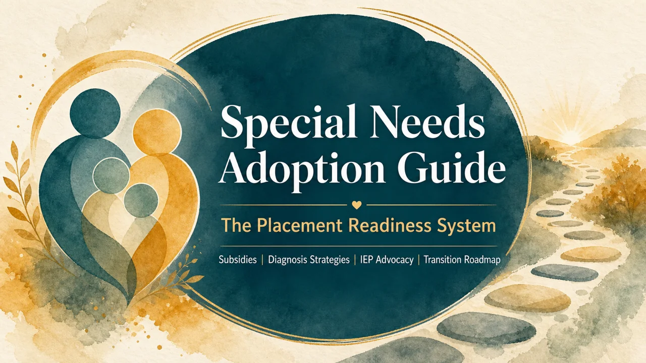 Special Needs Adoption Guide — The Manual Your Agency Didn't Give You