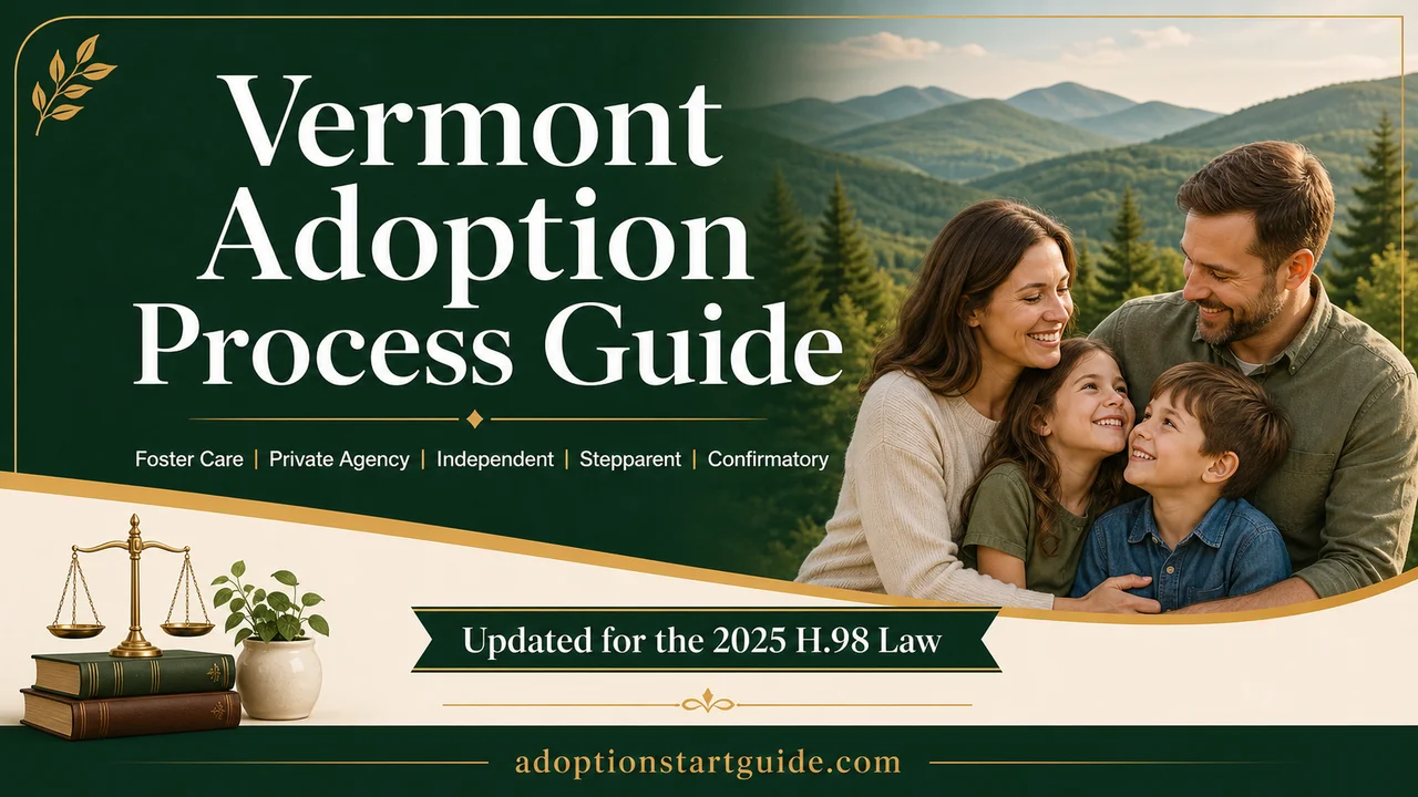 Vermont Adoption Process Guide — Navigate the Green Mountain State's Unique System